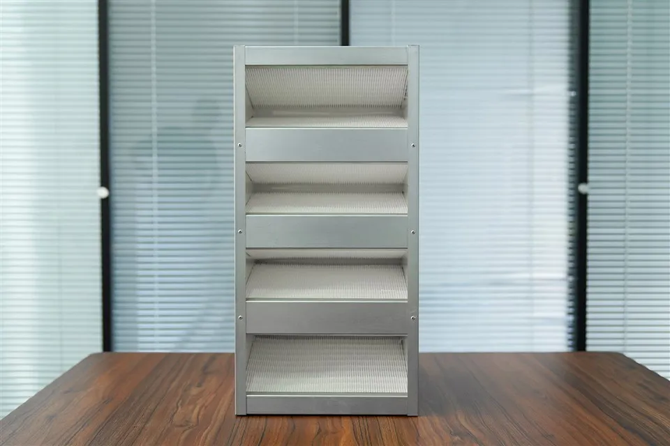 Výrobca W Typ Vysokoúčinný pozinkovaný rámový filter Kombinovaný rám z nehrdzavejúcej ocele Vysokoúčinný vzduchový filter