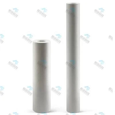 PP filtračný prvok vyfukovaný z taveniny